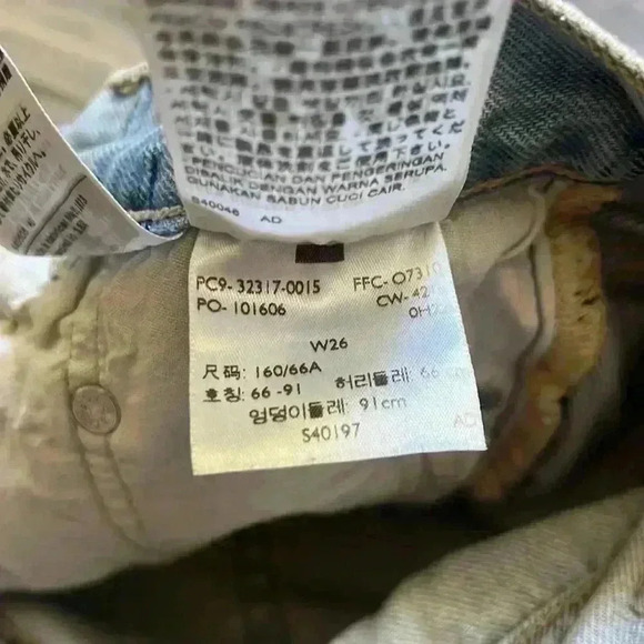 🔥Levi’s🔥 | Vintage jeans shorts with surfers and palm tree designs - Picture 12 of 16